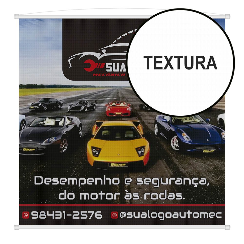 Lona impressa para comunicacao visual