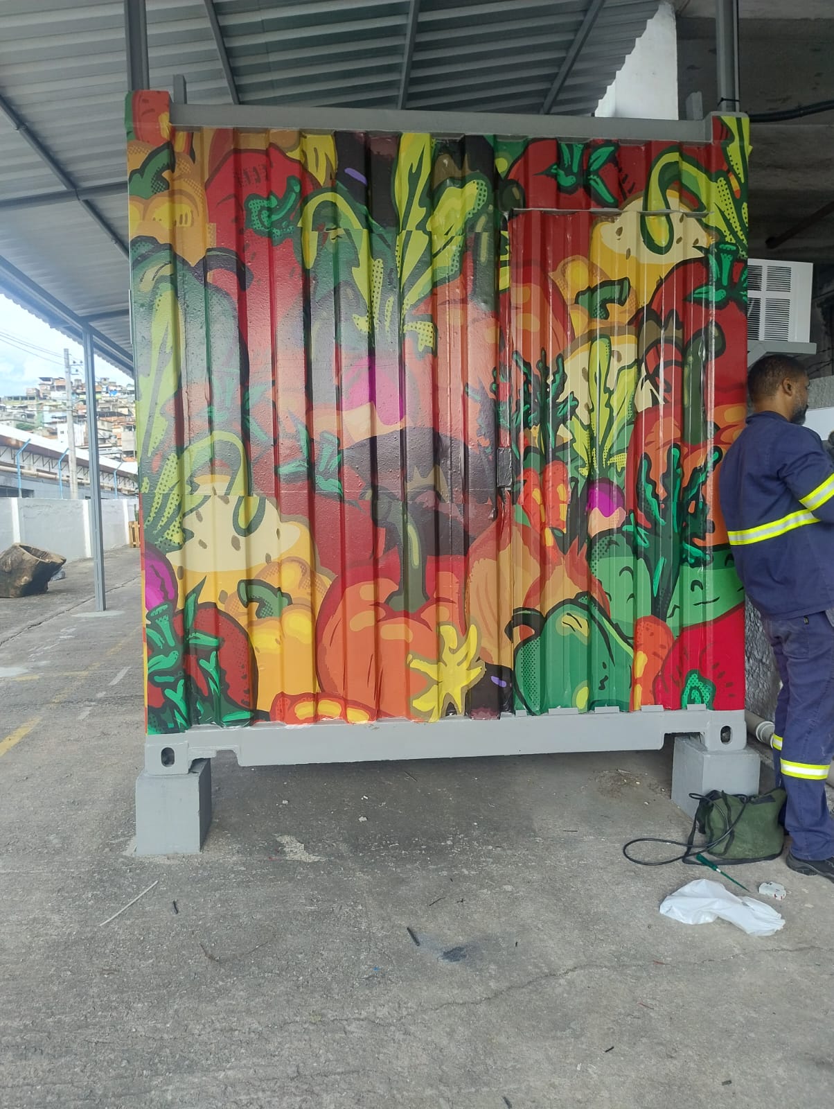 Banco de Alimentos no Cadeg